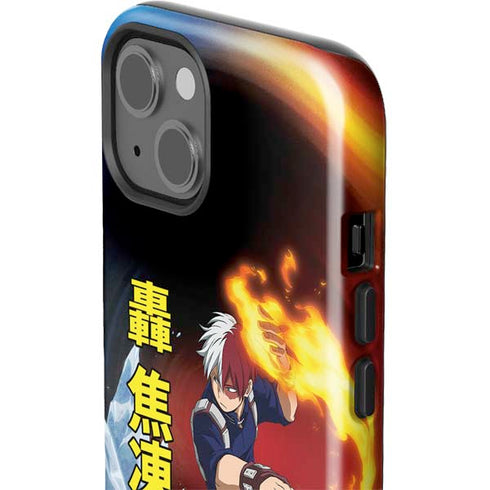 My Hero Academia Shoto Todoroki Season 4 iPhone 15 Impact Case
